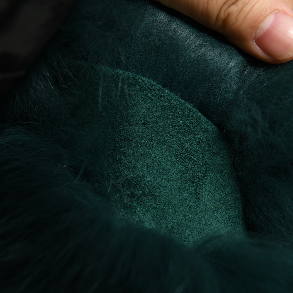 Regular Length Hot Sale Thick Windproof Fluffy Real Fox Fur Coat Warm Winter Women Custom Fur Coat