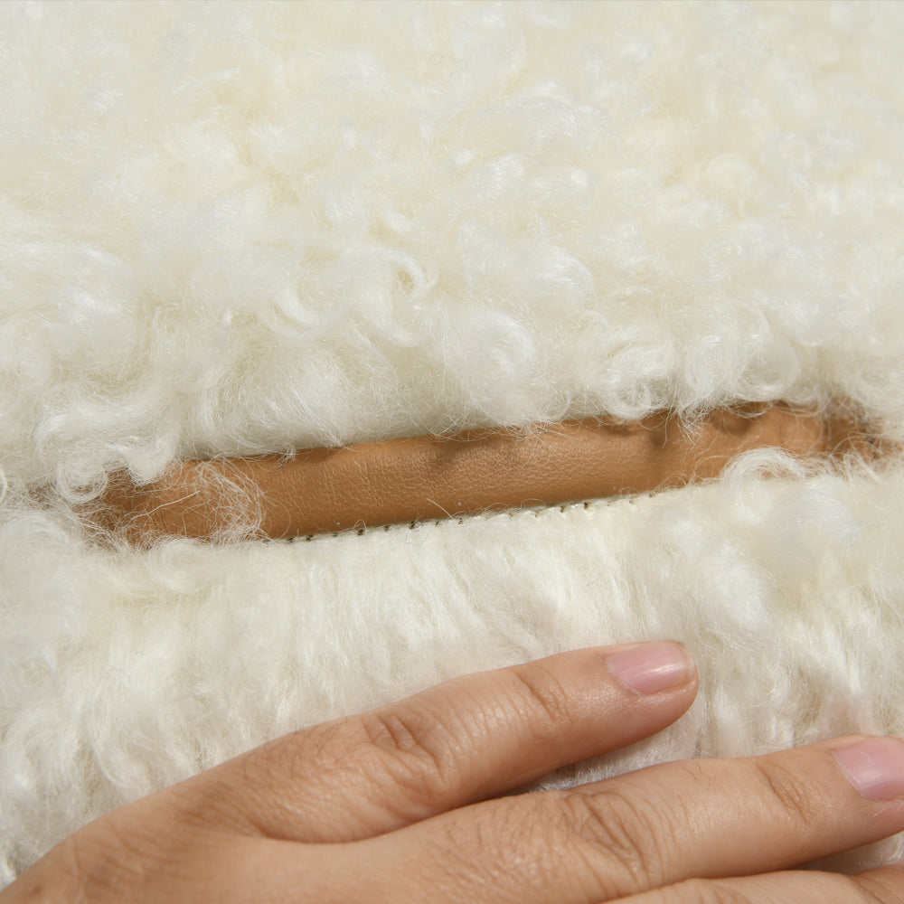 Winter Stylish V-neck Real Sheep Fur Gilet Custom Fashion Genuine Shearling Vest Women