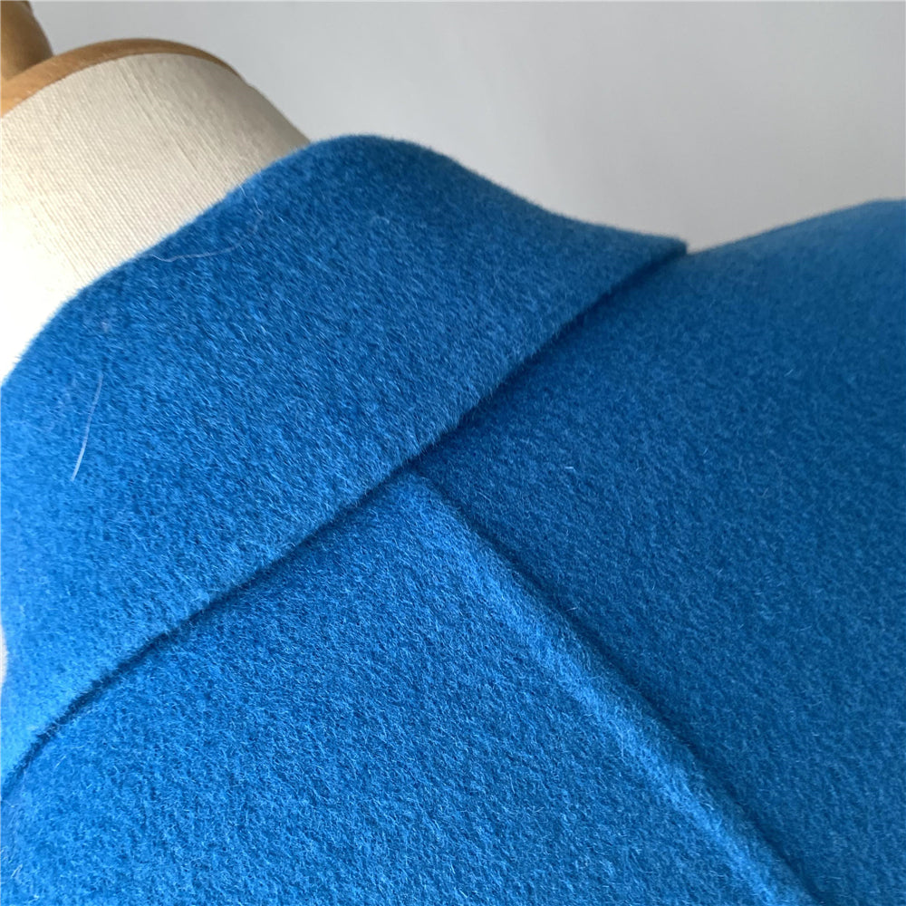 Jaxmonoy Women Cashmere Vest Modern Coat With Belt Outwear