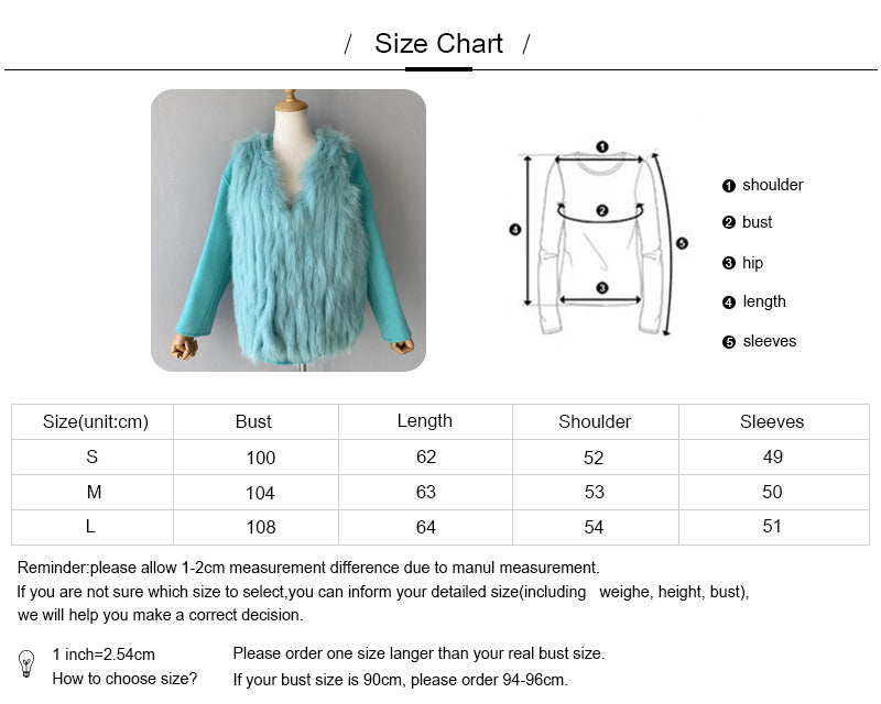 V-neck Double-sided Cashmere Wool Coat Removable Fox Fur Vest