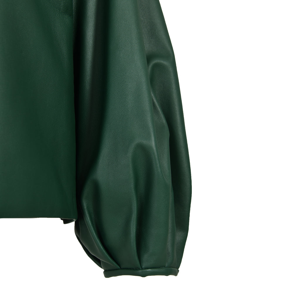 Spring Genuine Sheepskin Leather Jackets Custom Color Button Design