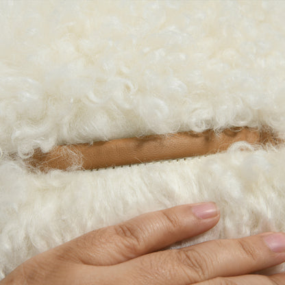 Winter Stylish V-neck Real Sheep Fur Gilet Custom Fashion Genuine Shearling Vest Women