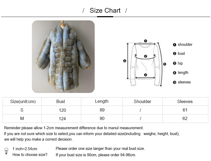 Custom Genuine Women Winter Outwear Natural Real Fox Fur Coat