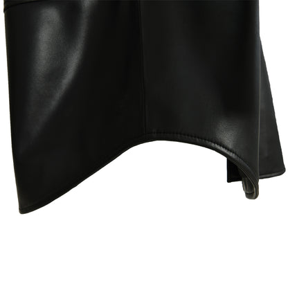 Popular V-neck Collar Regular Length Women Genuine Sheepskin Leather Jackets