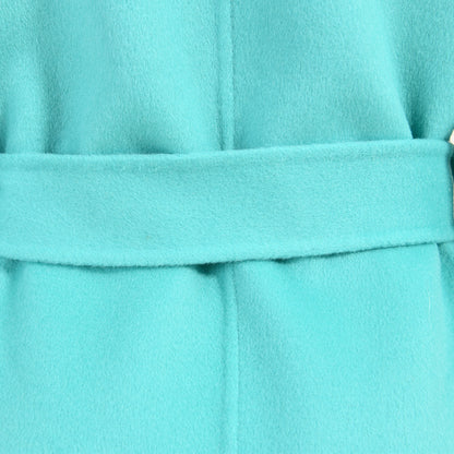 Wholesale Cashmere Coat With Real Detachable Fox Fur Scarf And Cuffs Winter High Quality Wool Blend Coats For Women